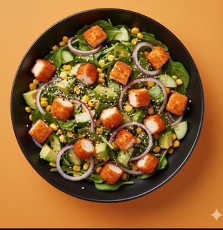 Chicken Katsu Salad