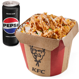 Curry Lunchbox Grande z napojem