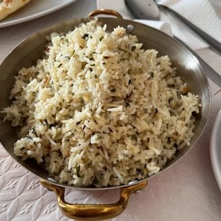 Plain Zeera Rice Plate