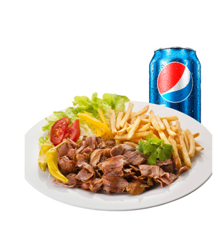 Plato Kebab Combo (Con Bebida)
