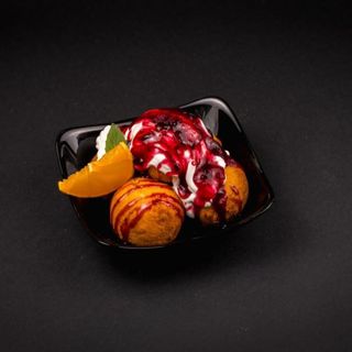 Papanasi cu Dulceata de Afine (3 Bilute) 180Gr.