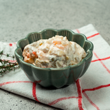 Салата зеле , майонеза и моркови (120г)