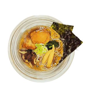 Kinoko supu ramen