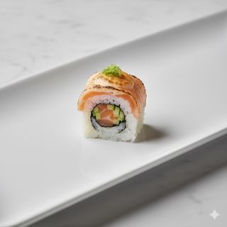 Gurkan Nigiri De Tartar De Salmón Picante (2 Unidades)