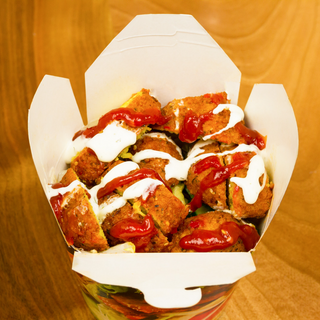 Box kebab wegetarian