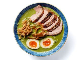 Ramen  Matcha z kaczką