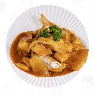 52. Pollo con curry