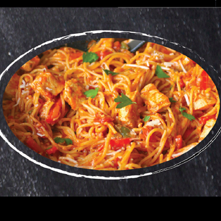 პასტა ქათმით