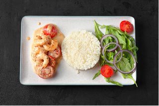 Тарелка С Креветками (300г)