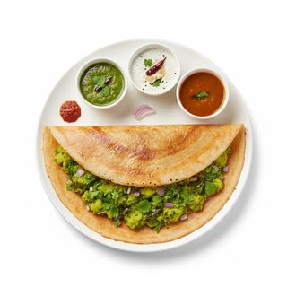 Masala Dosa De Cilantro