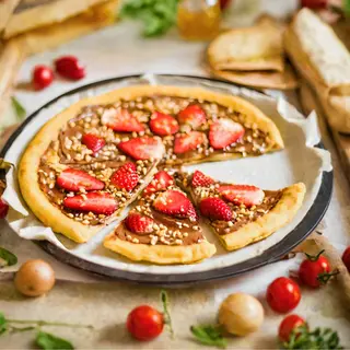 Sweet pizza