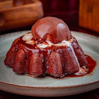 Шоколадный фондан