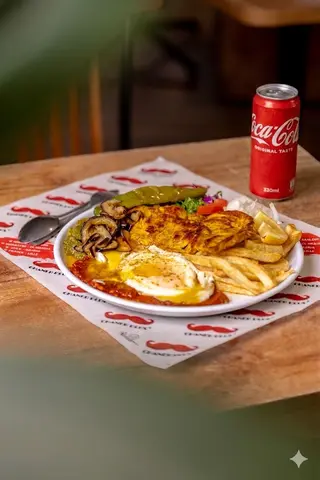 Plat Escalope + Coca