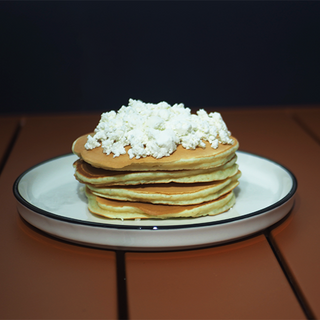 ფანქეიქი ხაჭო და თაფლით