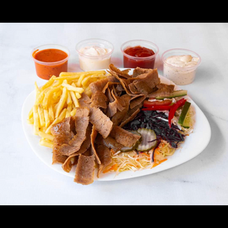 Talerz kebab wołowina XL