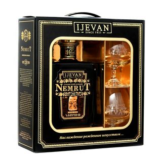         Կոնյակ Նեմրութ 20տ /0.5լ/ հուշանվեր բաժակով
