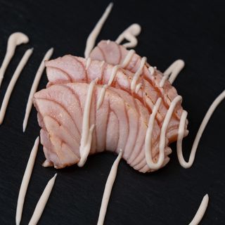 46. Sashimi sake flame - 3 pezzi