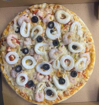 Pizza Fruits De Mer