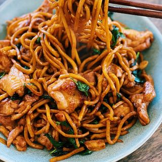 Chicken Szechuan Noodles 