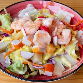 22 - Ensalada de langostino y boca de mar