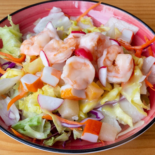 22 - Ensalada de langostino y boca de mar