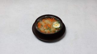 Zestaw Rosół domowy z makaronem + Coca Cola 250ml