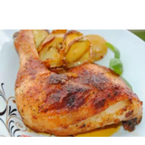 Пил.бутче с картофи на фурна