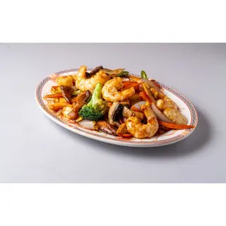 Chop Suey De Gambas 