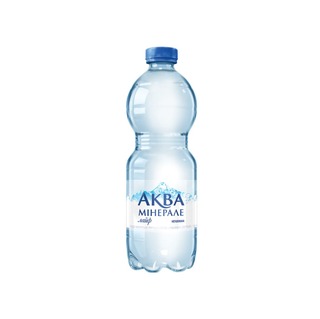 Вода аква негазована  (0,5л)