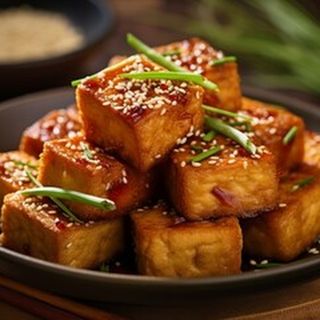 Пържено соево сирене (500г)