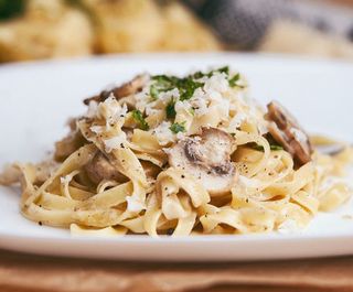 Pâtes Sauce Champignons