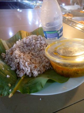 Ofada Rice and Sauce Combo with Water
