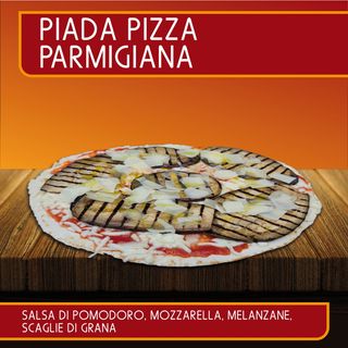 Piada Pizza Parmigiana