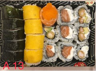 A13. 17 Peças Califórnia Gambas