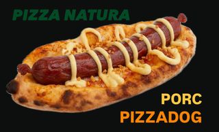 PizzaDog cu Carnat de Porc