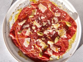 Tapa De Carpaccio De Ternera