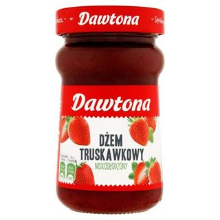 Dżem truskawkowy niskosłodzony Dawtona . 0.28кг