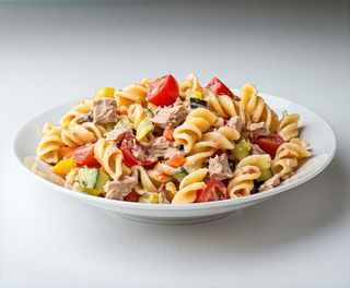 Ensalada de pasta.
