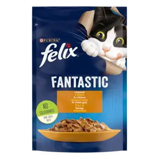 FELIX Fantastic з куркою, 85г