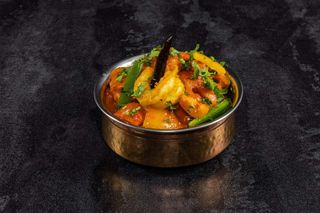 8. PRAWN CHILI GARLIC MASALA