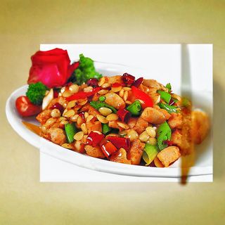 #41 Wok pollo con almendras