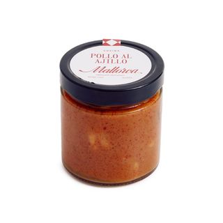 Muslitos de pollo deshuesados al ajillo frasco 400 g