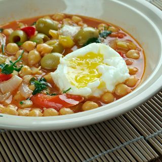 Sahfa lablebi Huile et oeuf