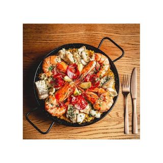 Seafood And Chorizo Paella