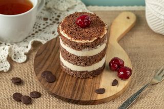 მინი ტორტი "შავი ტყე" 