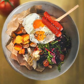 Великий сніданок ENERGY з ковбасками