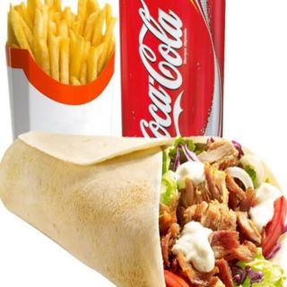 Menú dürüm + patatas + bebida