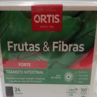 Frutas Y Fibras Forte (24 Cubitos Masticable)