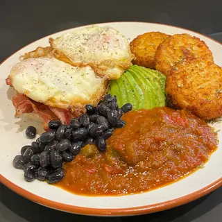 English Muffin Rancheros