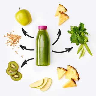 Detox смузі броколі+селера+шпінат+імбир+лимон+яблуко